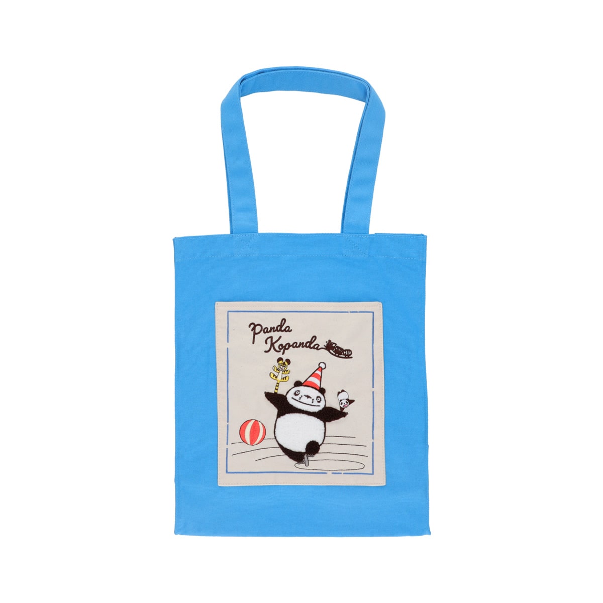 Studio Ghibli Colour Tote Bags (4 Types) - Blue Panda Rainy-Day Circus - official view 10