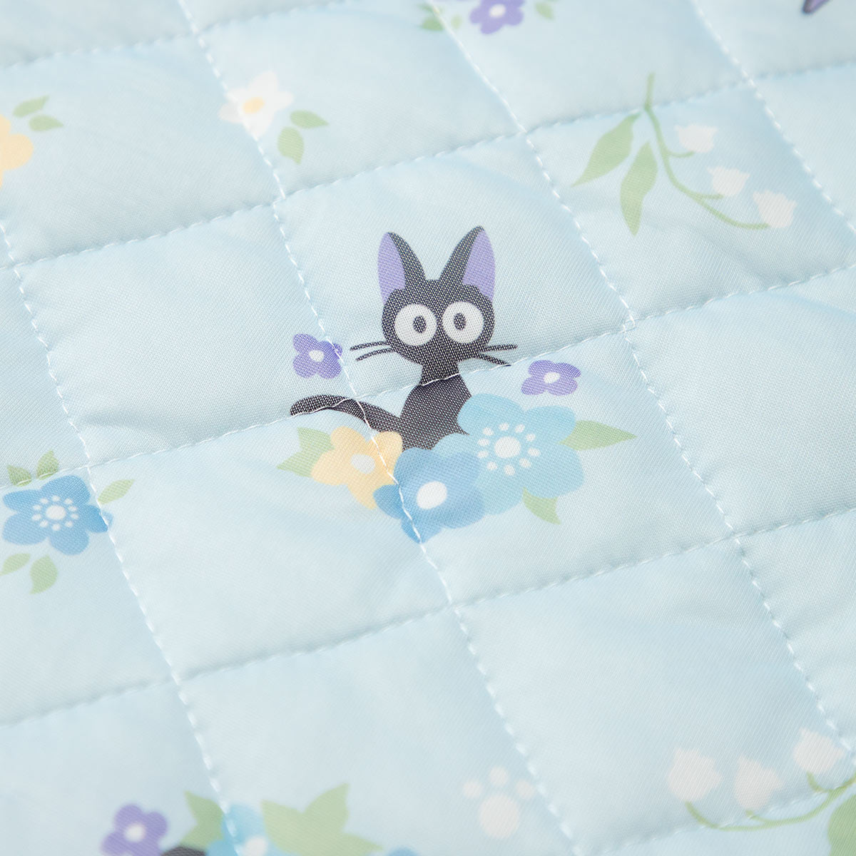 Studio Ghibli Cool-Touch Bed Pads (3 Types) - Jiji Ice Blue - official view 15