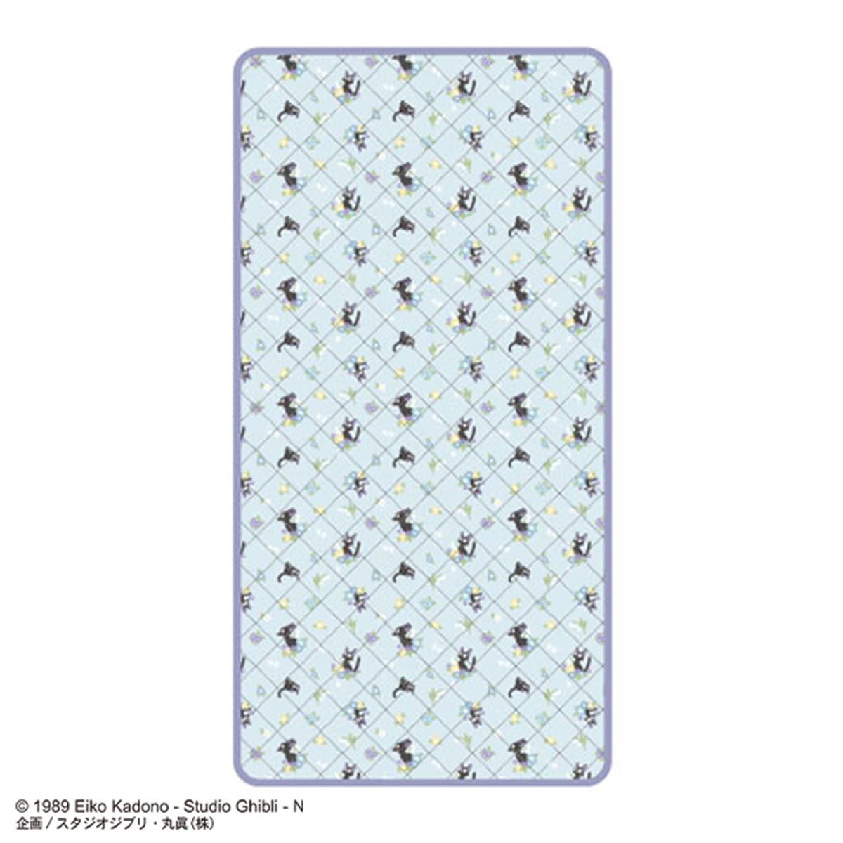 Studio Ghibli Cool-Touch Bed Pads (3 Types) - Jiji Ice Blue - official view 18