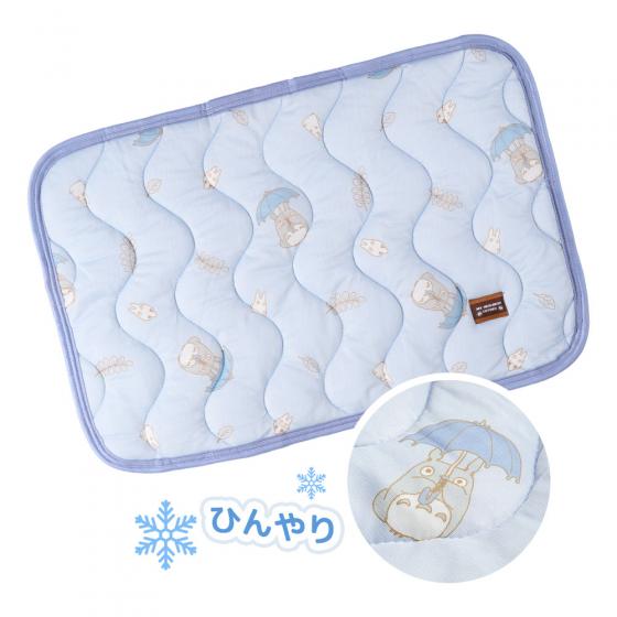 Studio Ghibli Cool-Touch Pillow Pads (3 Types) - Totoro Rainy Day - official view 1