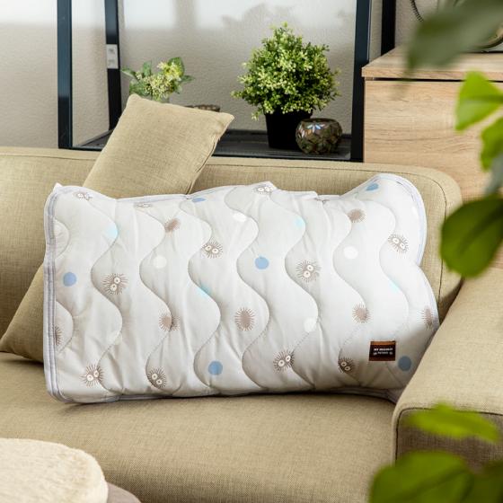 Studio Ghibli Cool-Touch Pillow Pads (3 Types) - Soot Sprites Sepia - official view 12