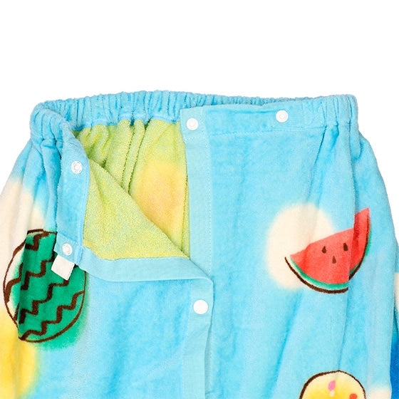 Studio Ghibli Cotton Snap Wrap Towels 60 cm (2 Types) - Totoro Summer Holiday - official view 3