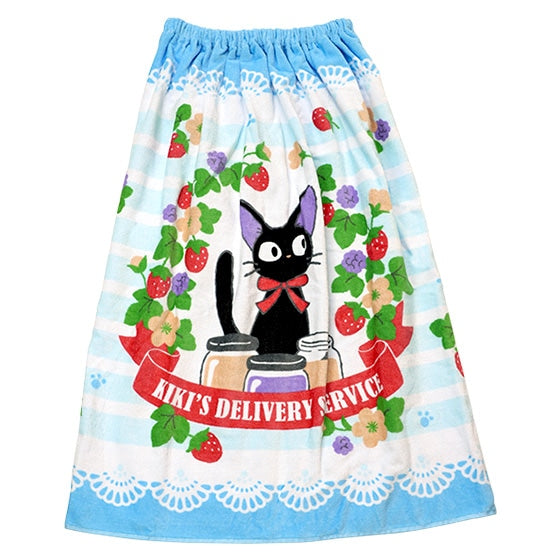 Studio Ghibli Cotton Snap Wrap Towels 80 cm (2 Types) - Jiji Fresh Berries - official view 1