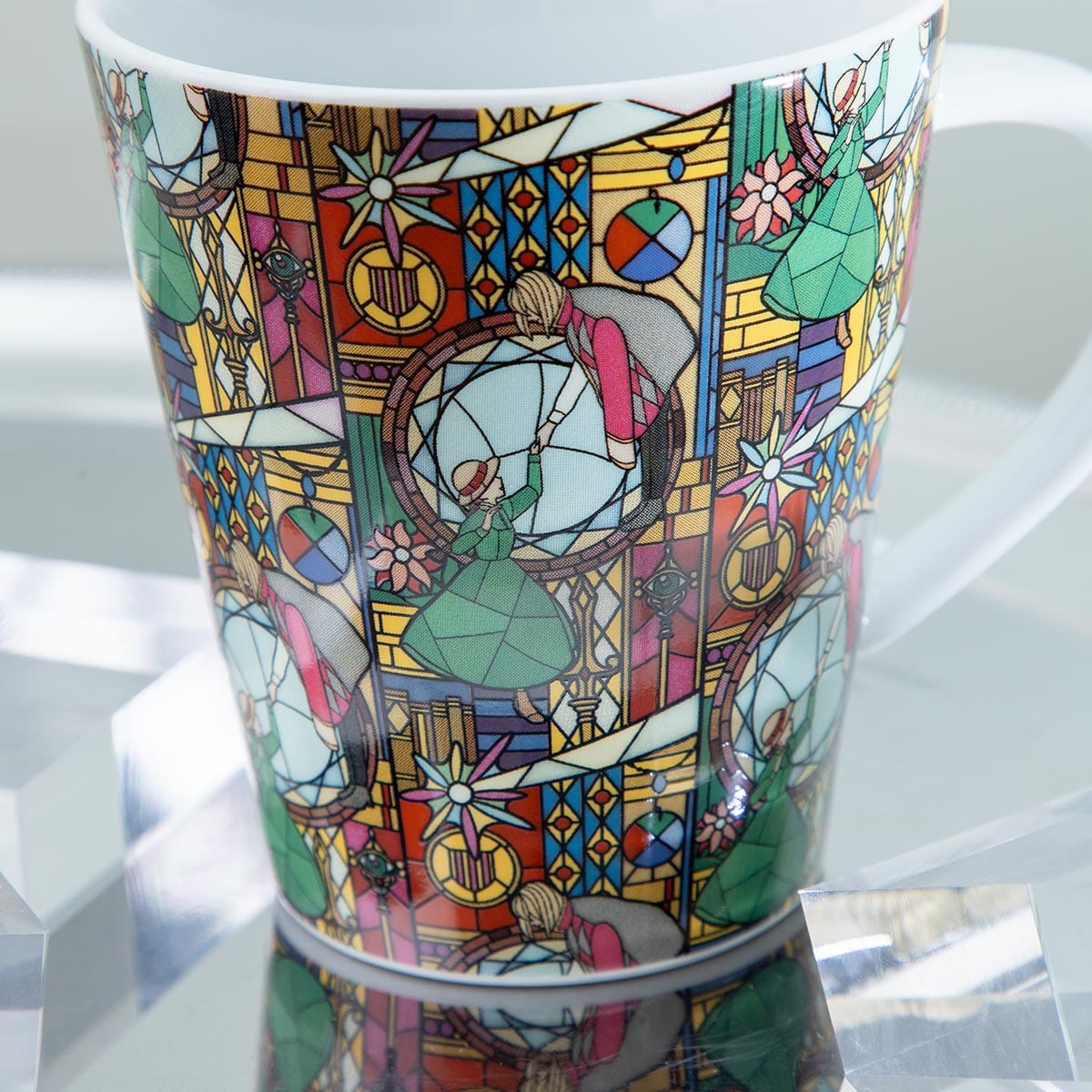 Studio Ghibli - Donguri Closet Art Mugs 340 ml (2 Types) - Howl's Moving Castle - official view 3