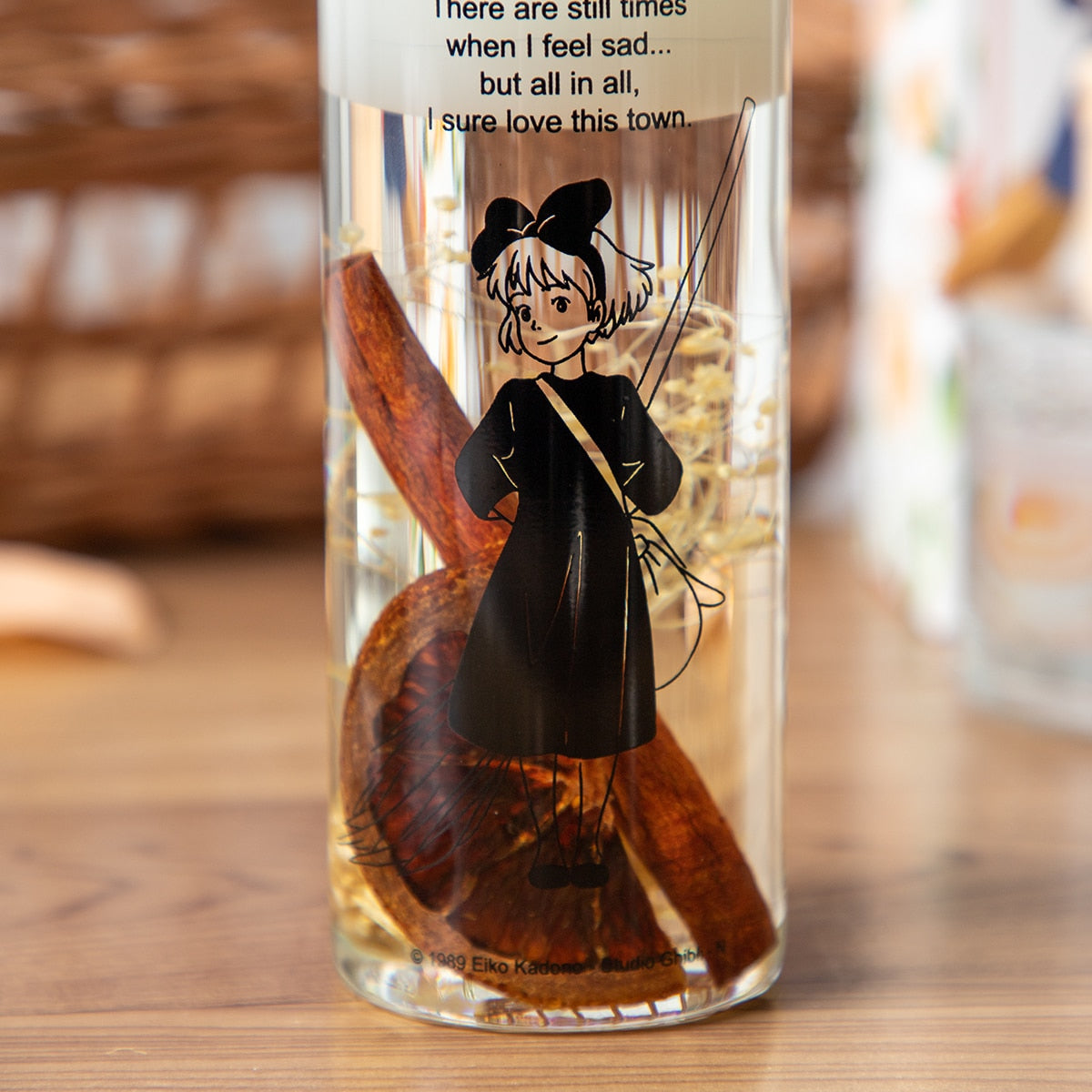 Studio Ghibli Donguri Closet Botanical Fragrance Gel Candles (2 Types) - Kiki's Delivery Service - Citrus - official view 2