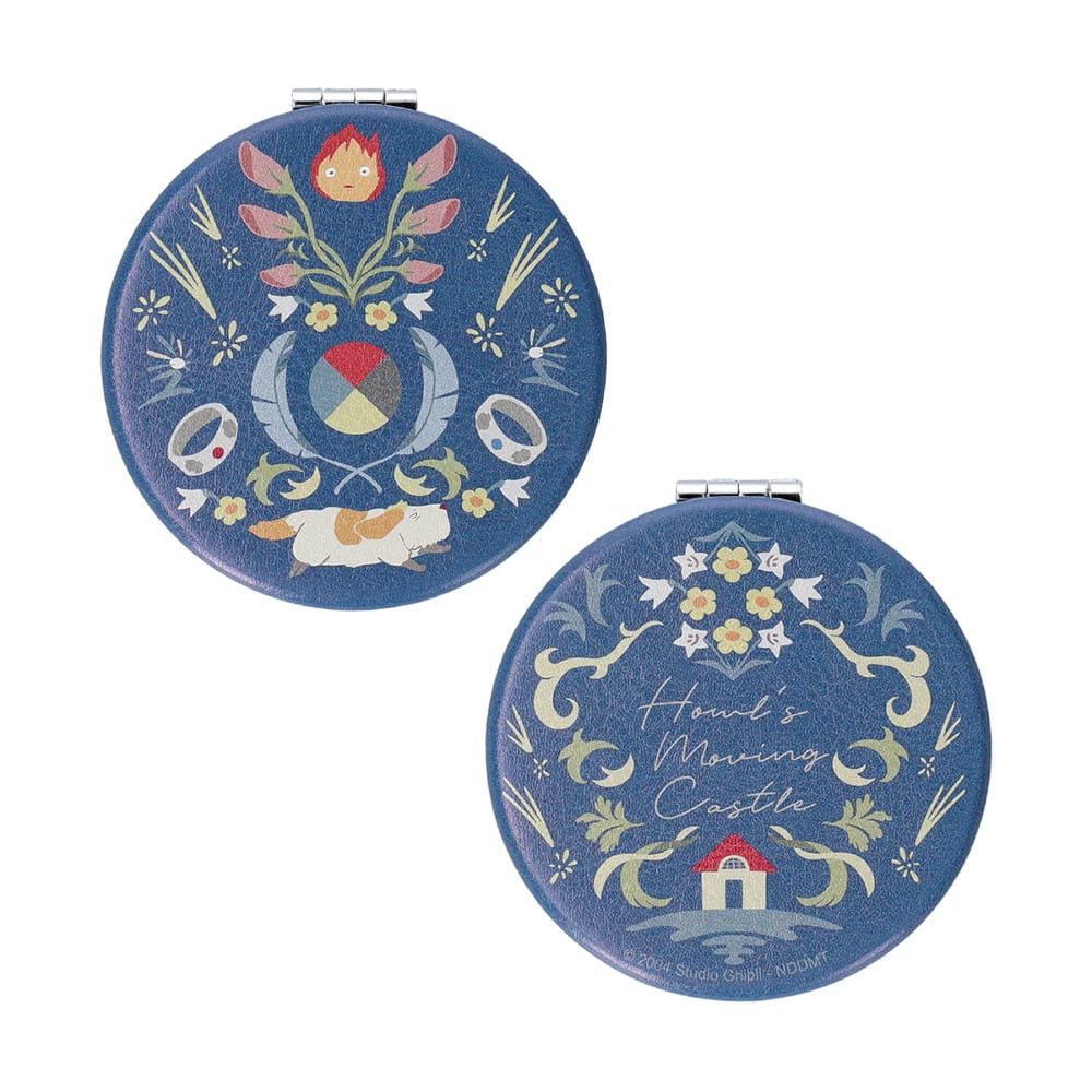 Studio Ghibli - Donguri Closet Double Compact Mirrors (2 Types) - Howl Promise of Reunion - official view 6