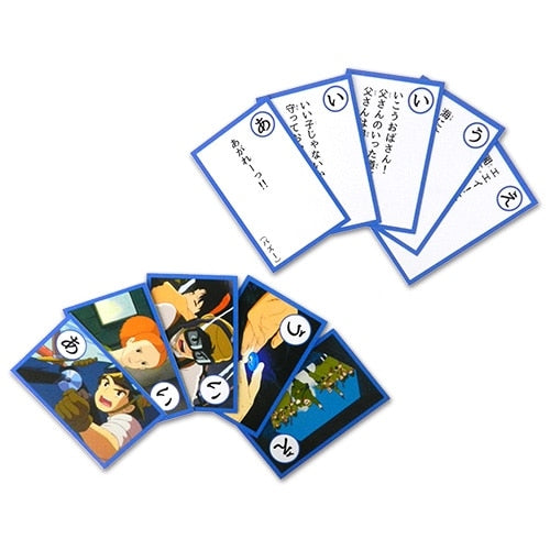 Studio Ghibli Famous Quotes Karuta Card Games (5 Types) - Castle in the Sky - official view 16