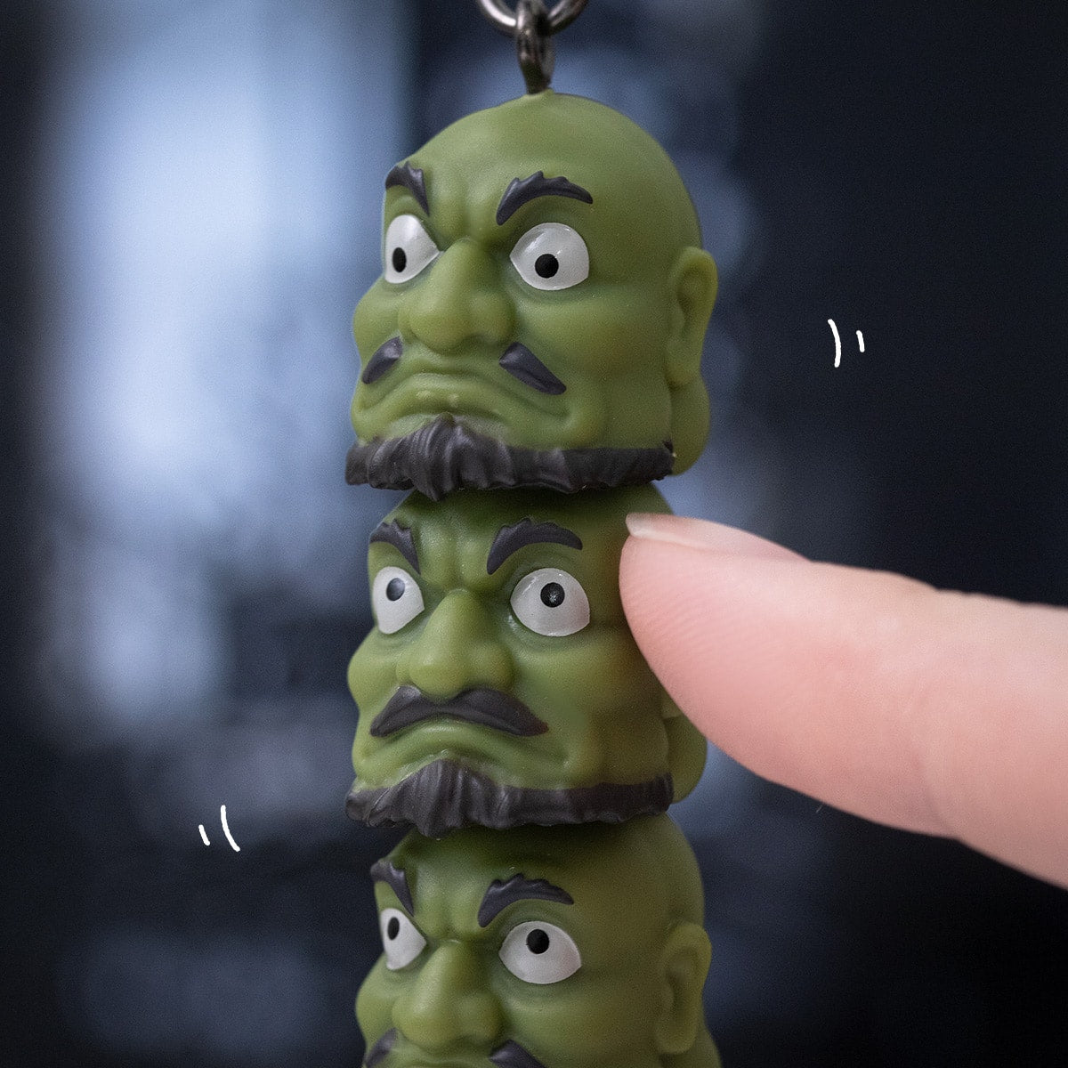 Studio Ghibli - Figural Keyrings (14 Types) - Stacked Kashira - official view 82
