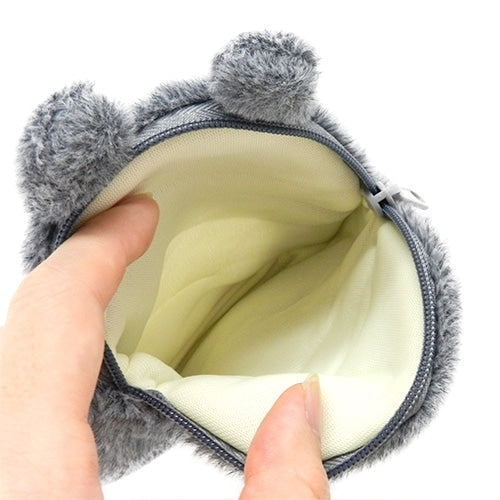 Studio Ghibli - Fluffy Character Coin Purses (5 Types) - Totoro - official view 3