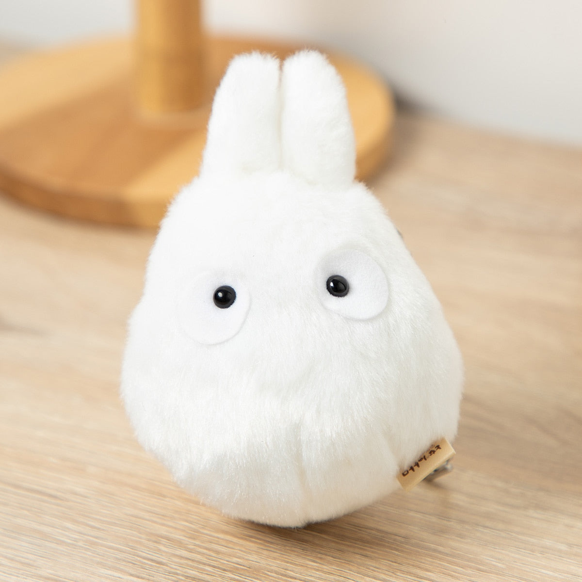 Studio Ghibli - Fluffy Mini Clasp Purses (9 Types) - White Totoro - official view 10