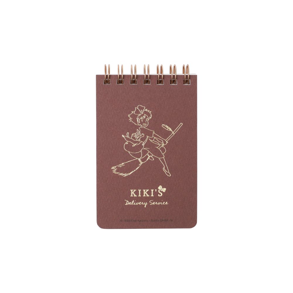 Studio Ghibli - Foil-Stamped Mini Ring Notebooks (3 Types) - Kiki's Delivery Service - official view 2