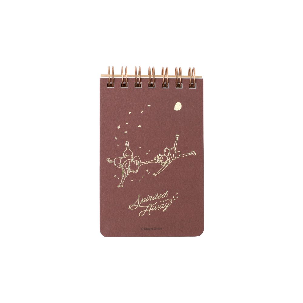 Studio Ghibli - Foil-Stamped Mini Ring Notebooks (3 Types) - Spirited Away - official view 8