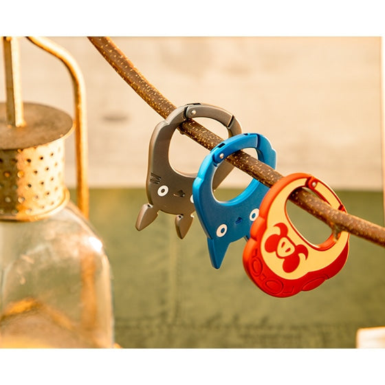Studio Ghibli - GBL Character Face Carabiners (11 Types) - Totoro - official view 9