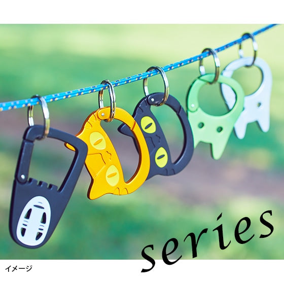 Studio Ghibli - GBL Character Face Carabiners (11 Types) - No-Face - official view 35