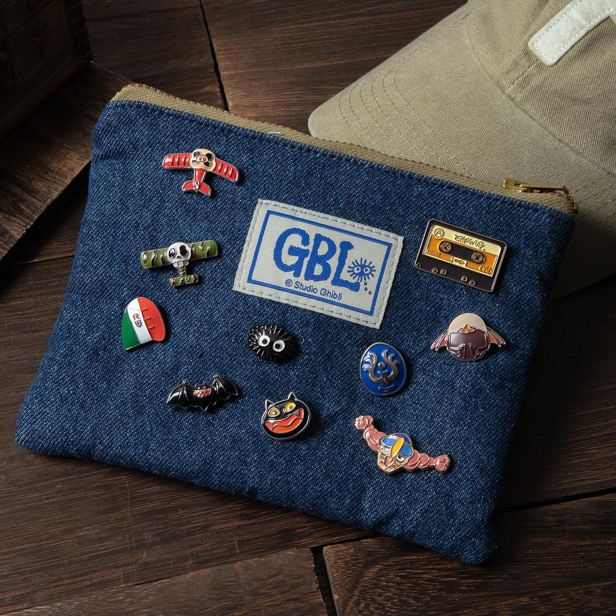 Studio Ghibli - GBL Design Pin Badges (10 Types) - Levitation Stone - official view 8