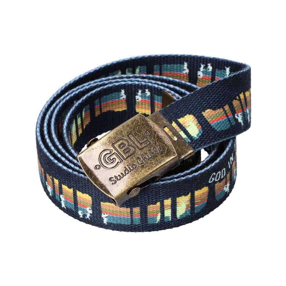 Studio Ghibli GBL GI Belts (7 Types) - Forest Spirit's Forest - official view 57