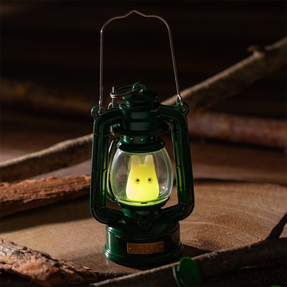 Studio Ghibli GBL Light-Up Lantern Keychains (3 Types) - White Totoro - official view 10