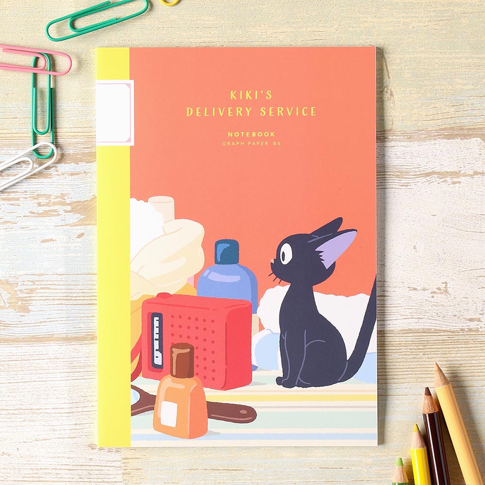 Studio Ghibli Graphic B6 Notebook - Jiji - Kiki's Delivery Service - view 1
