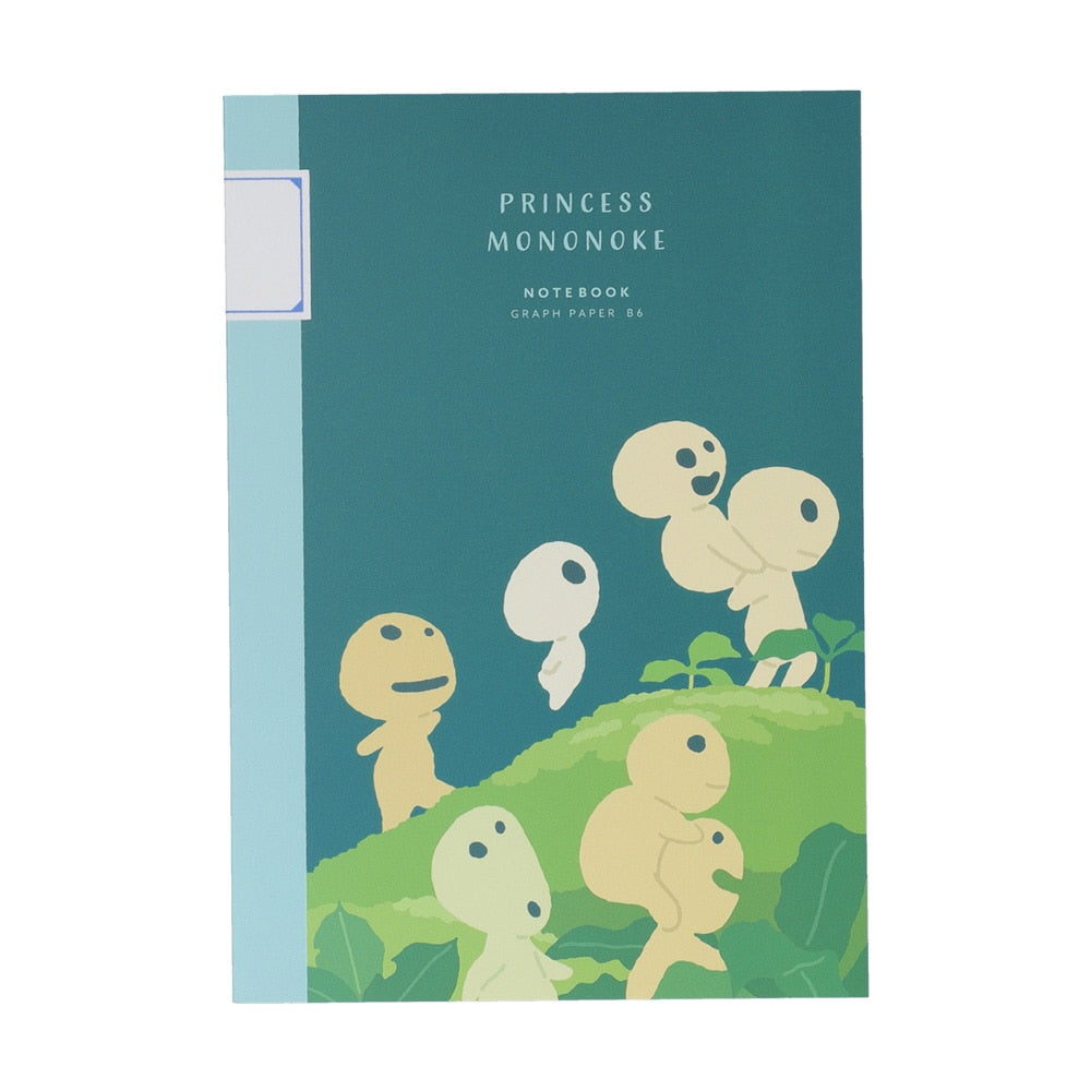Studio Ghibli Graphic B6 Notebook - Kodama - Princess Mononoke - view 3