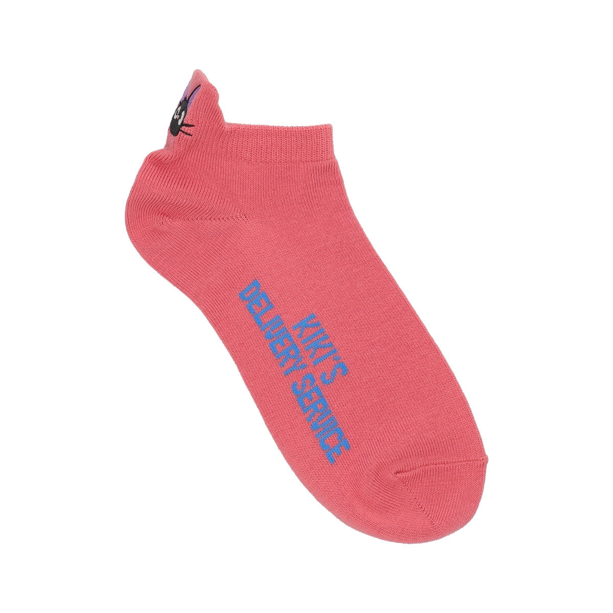 Studio Ghibli Heel-Embroidered Sneaker Socks 23-25 cm (5 Types) - Jiji - Pink - official view 7