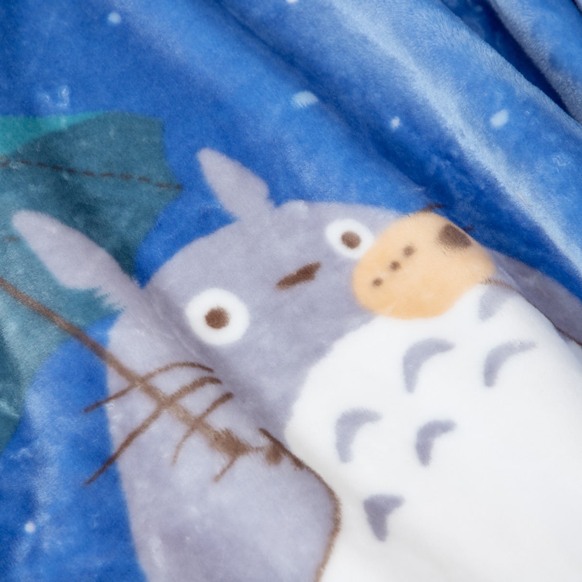 Studio Ghibli - Illustrated Lap Blankets (4 Types) - Totoro Starry Night Sounds - official view 6