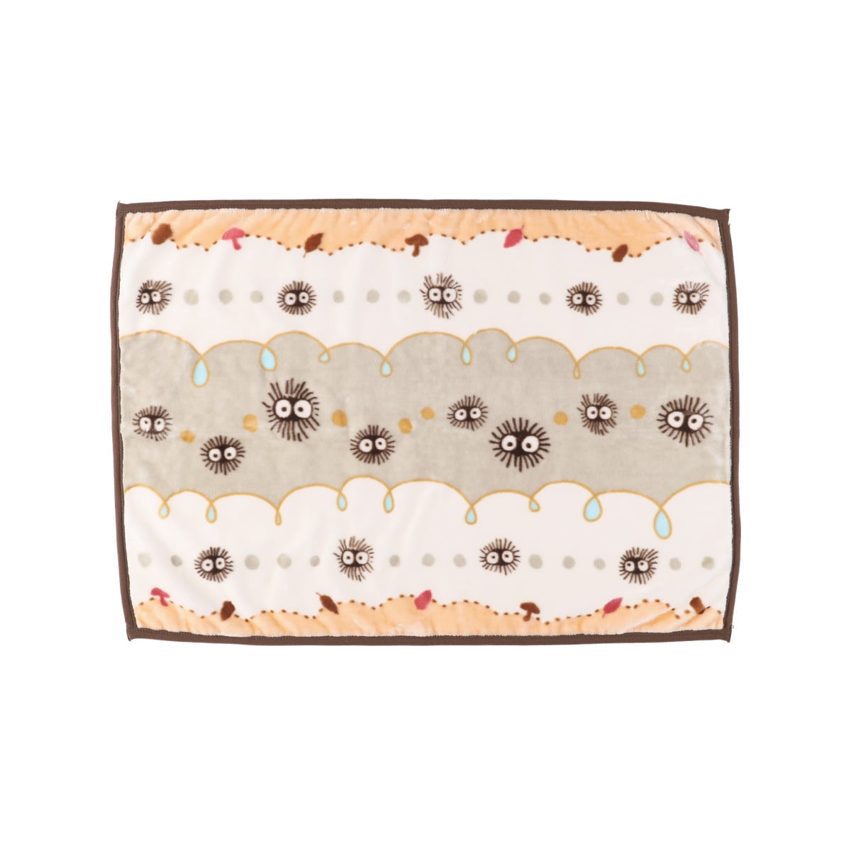 Studio Ghibli - Illustrated Lap Blankets (4 Types) - Soot Sprite Clouds - official view 13