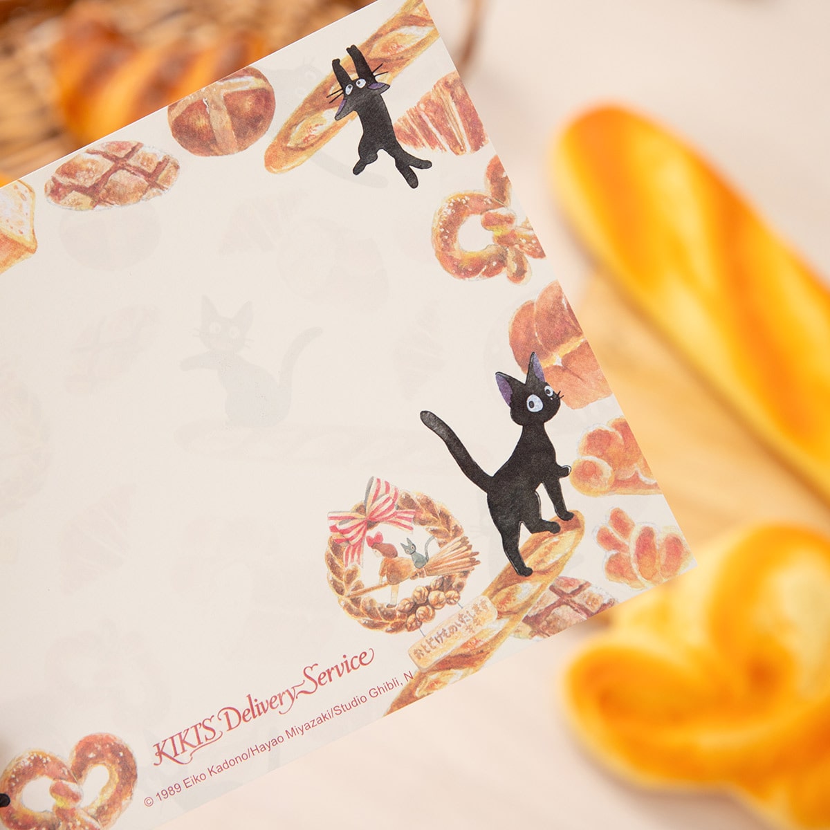 Studio Ghibli Illustrated Memo Pads (2 Types) - Jiji Bread - official view 12