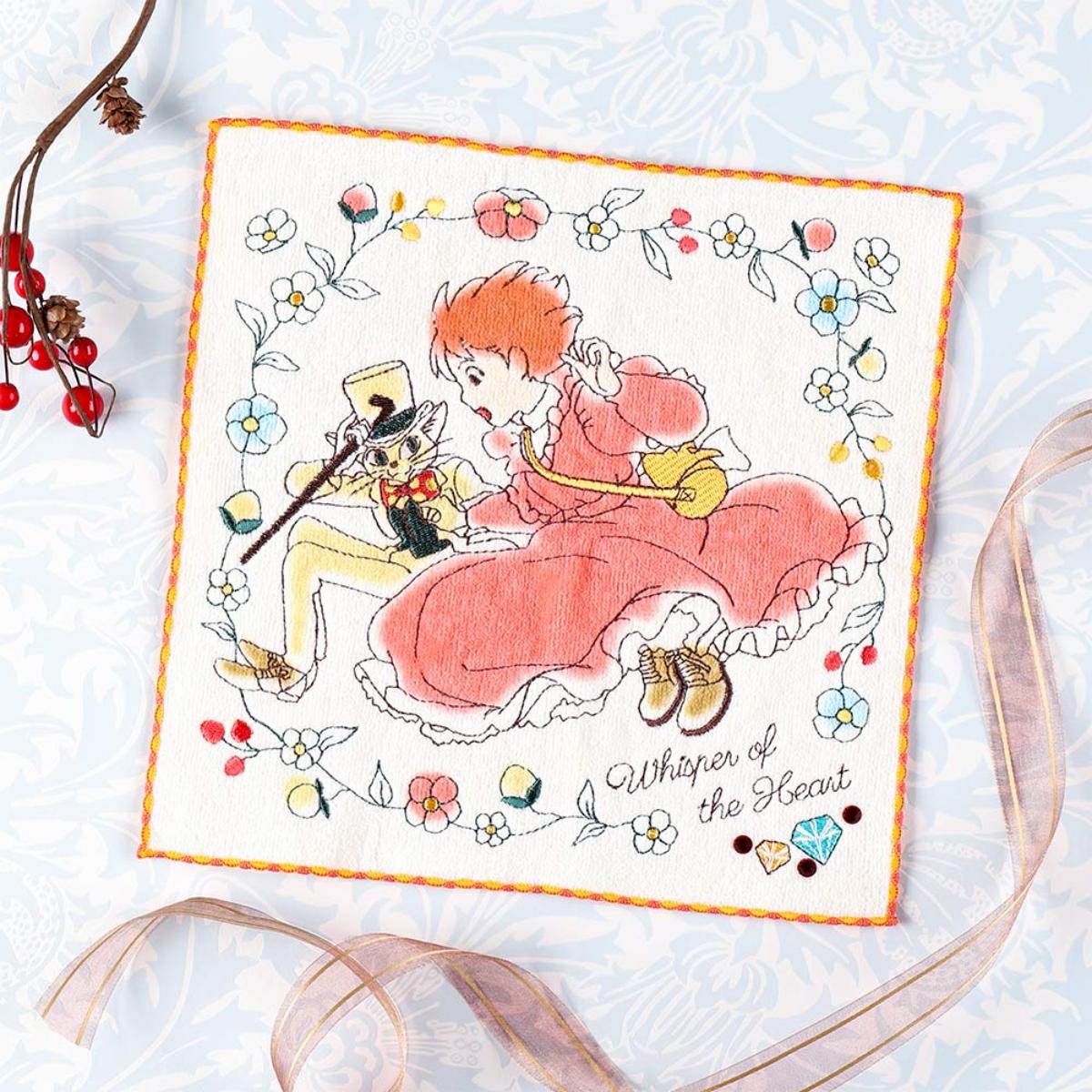 Studio Ghibli - Illustrated Mini Towels (33 Types) - Whisper of the Heart Journey to the Ore Vein - official view 109