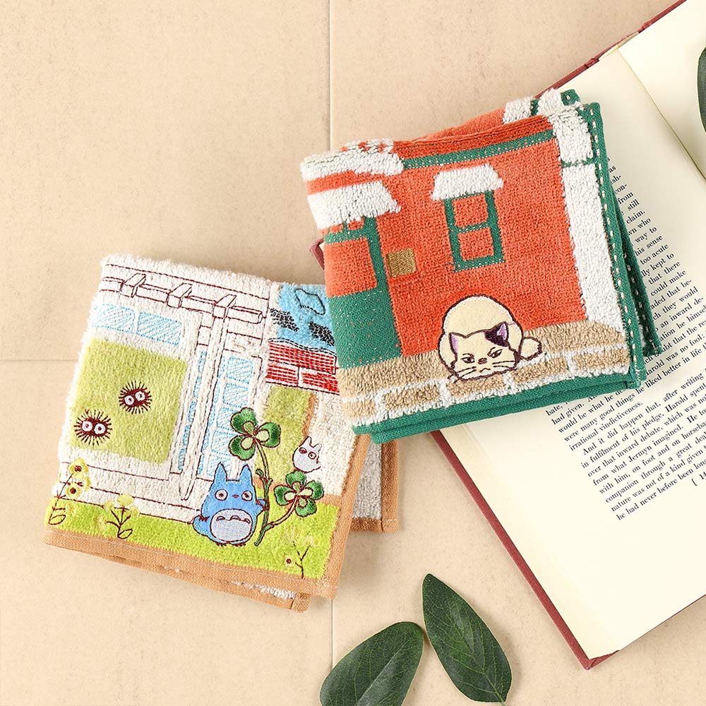Studio Ghibli - Illustrated Mini Towels (33 Types) - Totoro Kusakabe House - official view 116