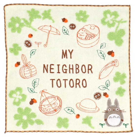 Studio Ghibli - Illustrated Mini Towels (33 Types) - Totoro Memories - official view 124