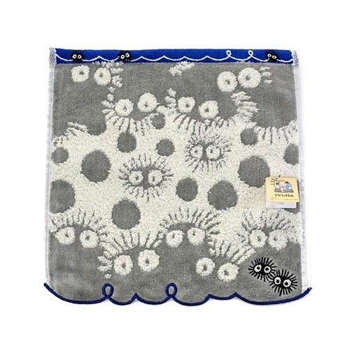 Studio Ghibli - Illustrated Mini Towels (33 Types) - Totoro Lots of Soot Sprites - official view 15