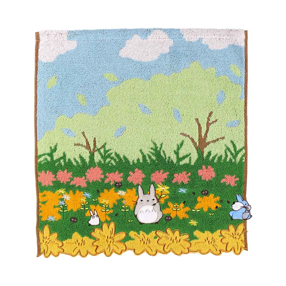 Studio Ghibli - Illustrated Wash Towels (21 Types) - Totoro Beneath the Camphor Tree - official view 57