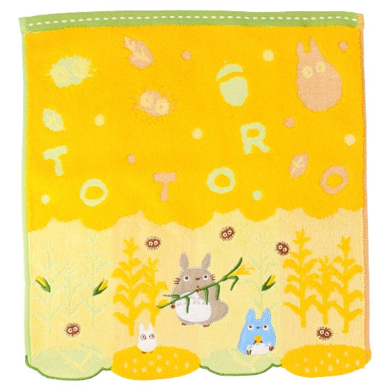 Studio Ghibli - Illustrated Wash Towels (21 Types) - Corn and Totoro - official view 67