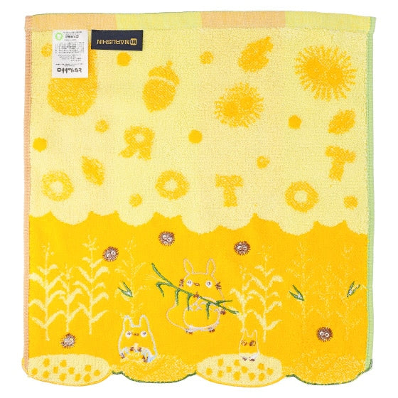 Studio Ghibli - Illustrated Wash Towels (21 Types) - Corn and Totoro - official view 68