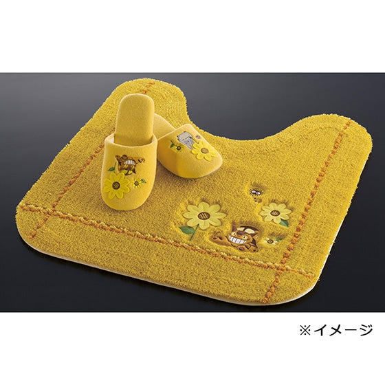 Studio Ghibli - Indoor Slippers (5 Types) - Totoro Flower Bus Stop - official view 2