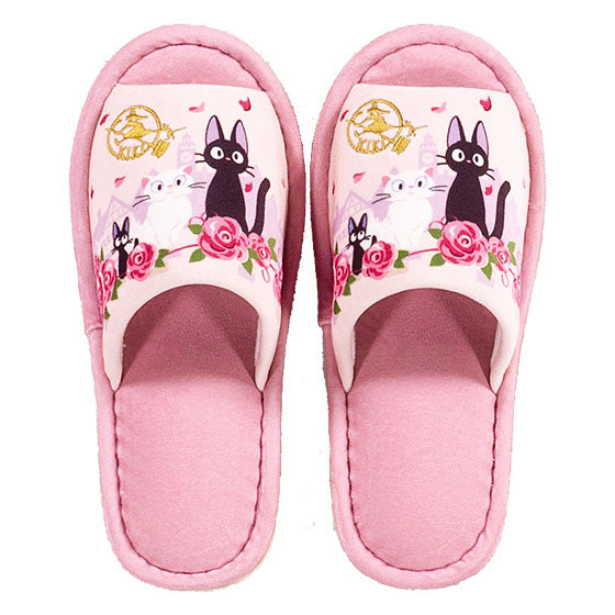Studio Ghibli - Indoor Slippers (5 Types) - Jiji Date - Pink - official view 5