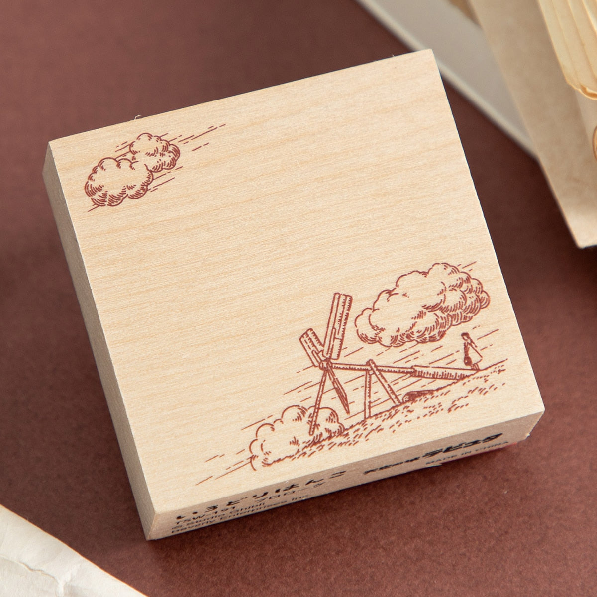 Studio Ghibli Irodori Scene Stamps (4 Types) - Laputa Prologue - official view 1