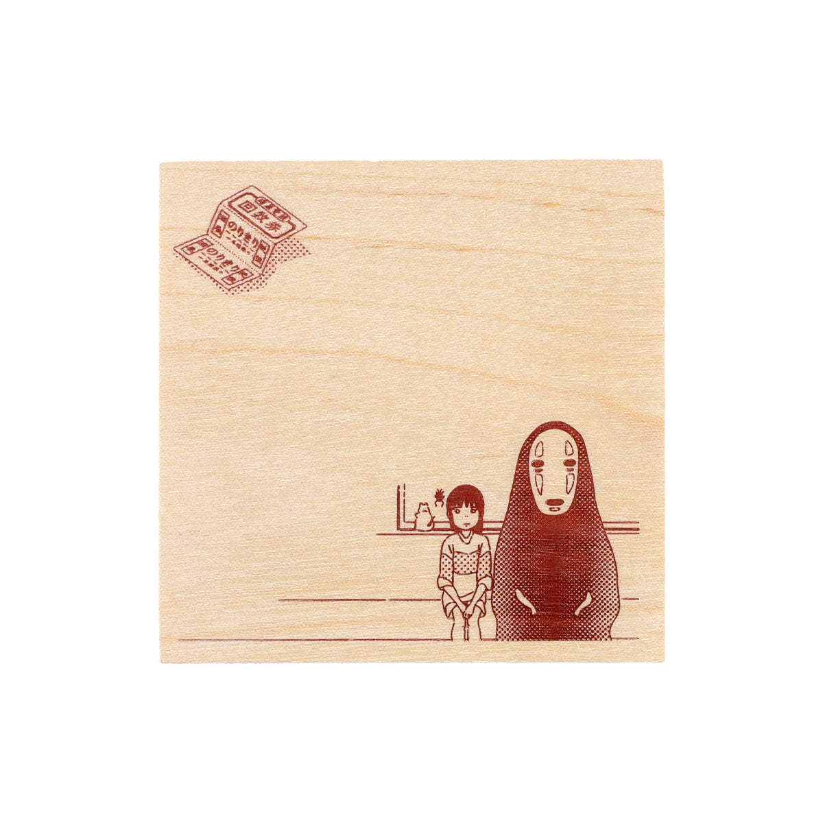Studio Ghibli Irodori Scene Stamps (4 Types) - Spirited Away Train Window - official view 15