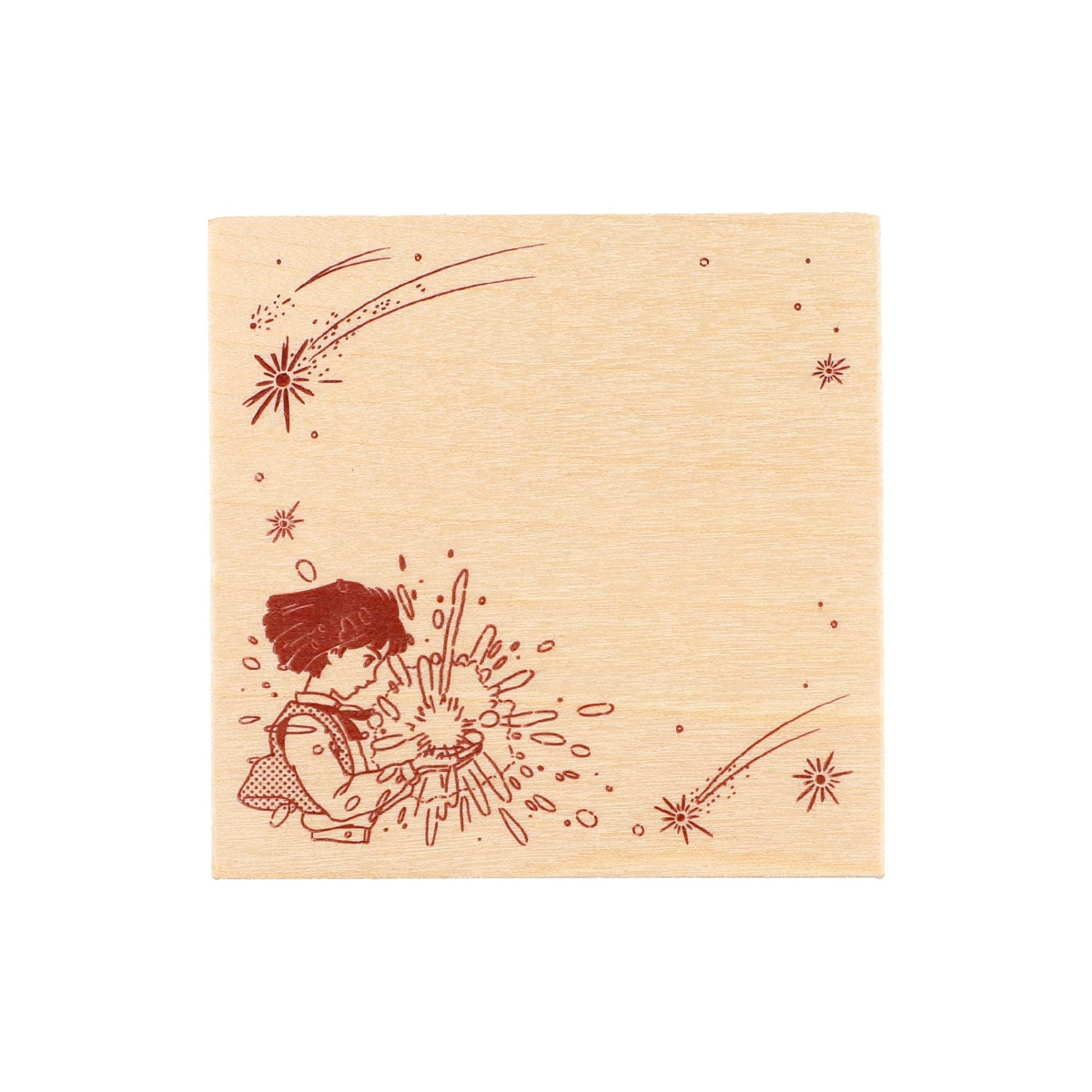 Studio Ghibli Irodori Scene Stamps (4 Types) - Howl's Encounter - official view 23
