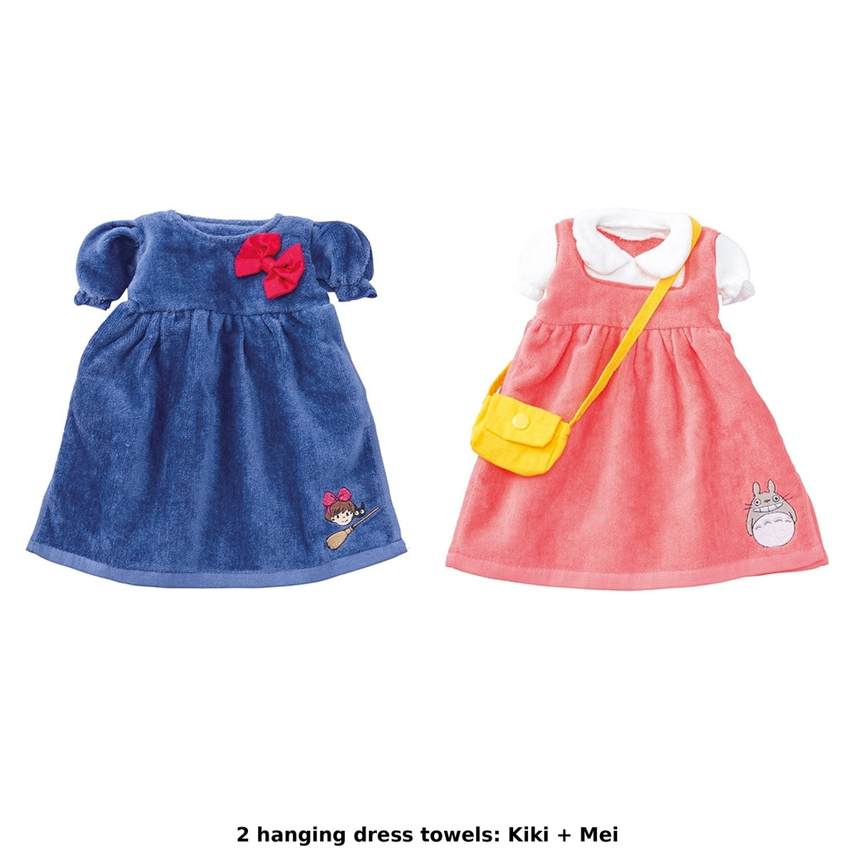 Studio Ghibli Kiki and Mei Dress Towels (2 Types) - Complete Set