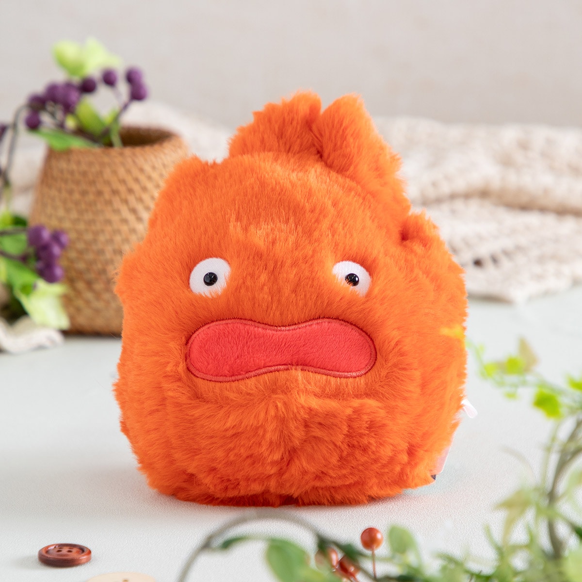 Studio Ghibli - Komorebi Plush Collection (6 Types) - Calcifer - official view 24