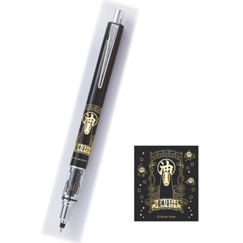 Studio Ghibli - Kuru Toga Advance 0.5 mm Mechanical Pencils (3 Types) - No-Face - Black - official view 4