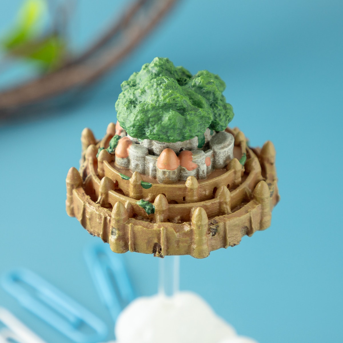 Studio Ghibli Magnetic Clip Holders (2 Types) - Laputa Castle - official view 4