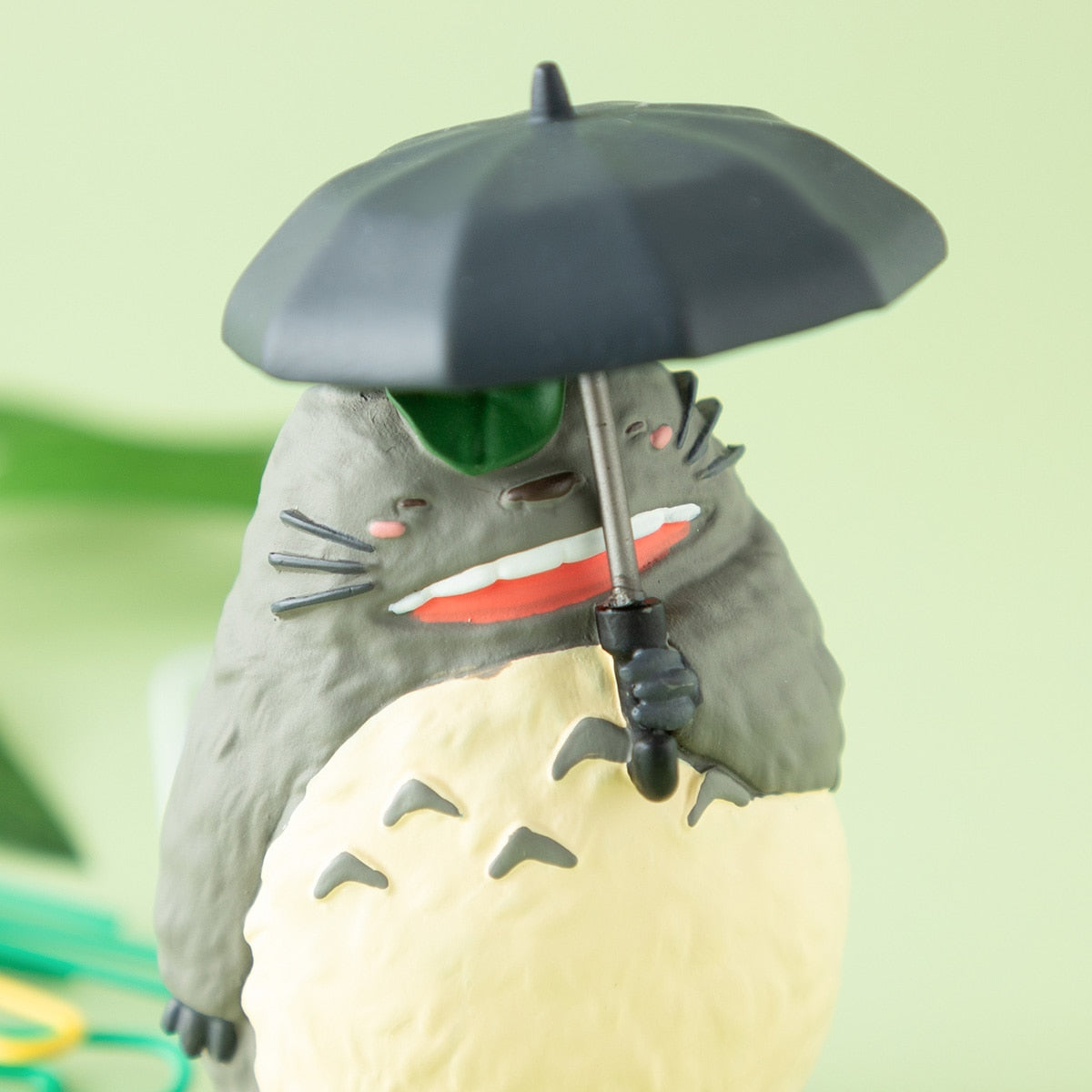 Studio Ghibli Magnetic Clip Holders (2 Types) - Totoro with Umbrella - official view 14