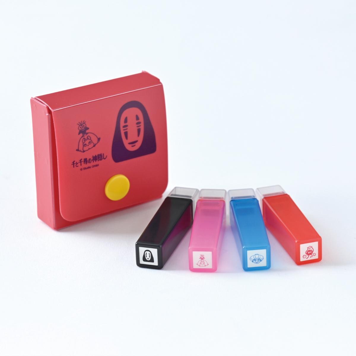 Studio Ghibli Mini Mini Self-Inking Stamp Kits (2 Types) - Spirited Away - official view 9