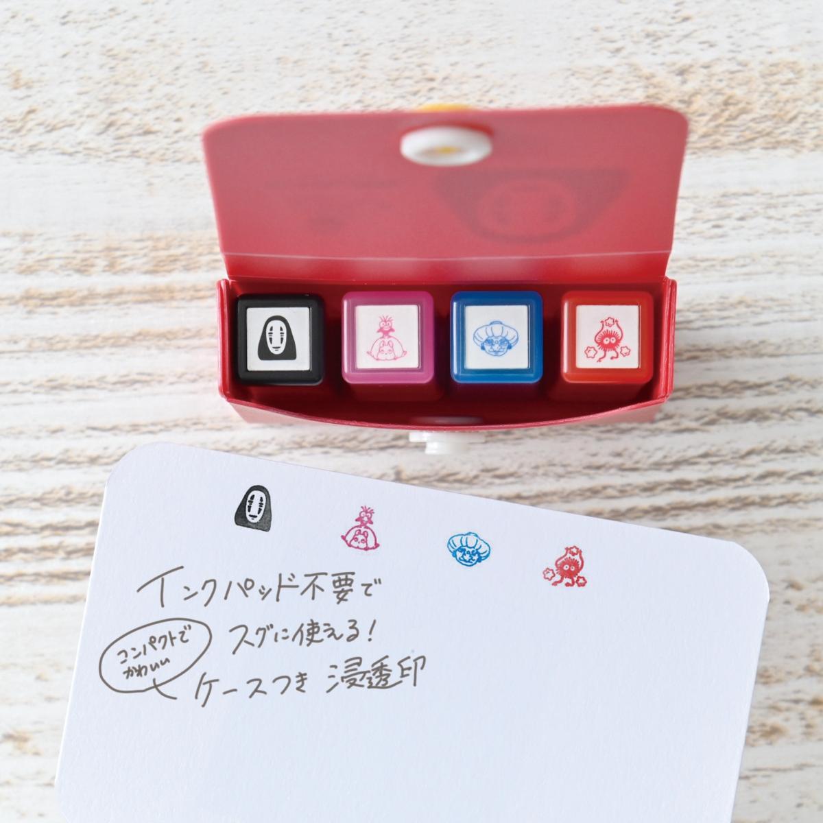 Studio Ghibli Mini Mini Self-Inking Stamp Kits (2 Types) - Spirited Away - official view 10