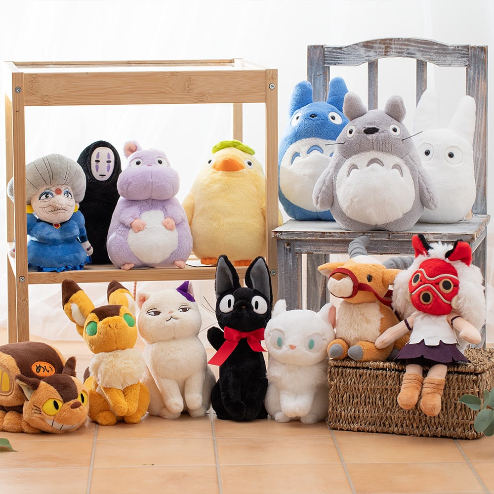 Studio Ghibli - Nakayoshi Otedama Plush (5 Types) - Otori-sama - official view 10