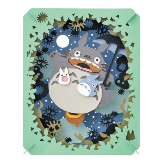 Studio Ghibli - PAPER THEATER Paper Craft Kits (8 Types) - Moonlit Sky - PT-048X - official view 7