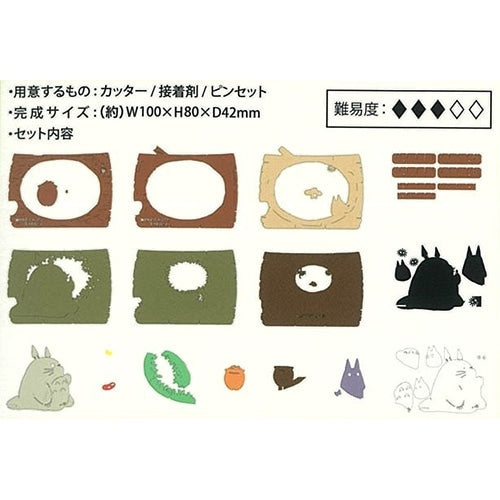 Studio Ghibli - PAPER THEATER Paper Craft Kits (8 Types) - Secret Feast - PT-084X - official view 14