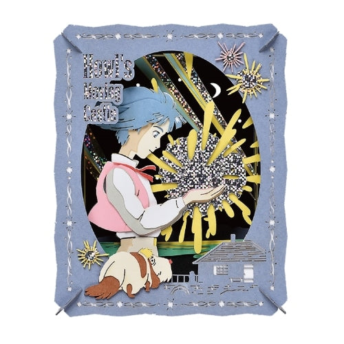 Studio Ghibli - PAPER THEATER Wood and Paper Craft Kits (3 Types) - Howl and the Star Children - PT-233 - official view 6